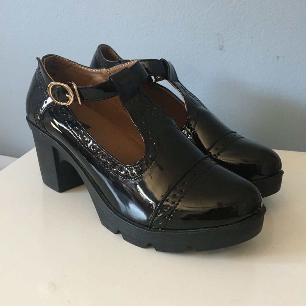 Patent Leather Mary-Janes